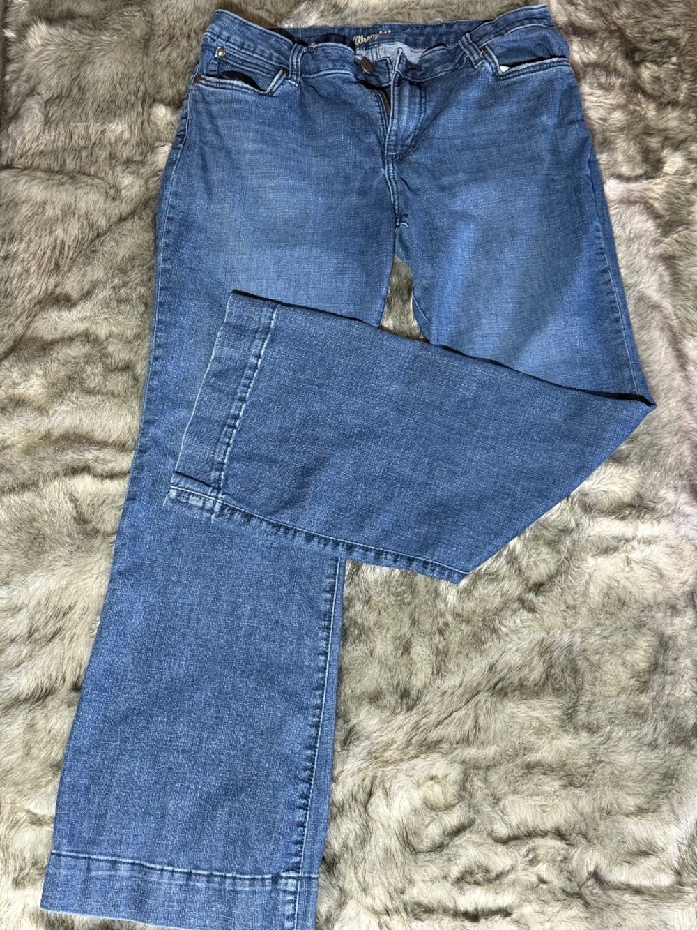 🤎 WRANGLER // Retro Western Trouser Jeans // Size 13x34